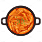 手绘-韩国料理美食元素贴纸10