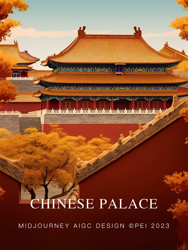 国风建筑｜用Midjourney探索故宫...