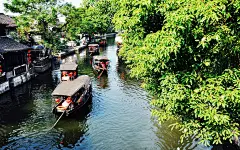 浙江西塘风景高清桌面壁纸