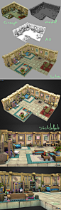 Dofus 3D fanart, cgart. vn : Handpaint texture study
3d fanart by Phuoc Tran.