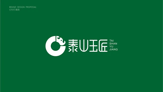 泰山玉匠品牌LOGO设计中标图0-花瓣网