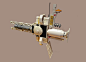 Cargo carrier concept (civilian type), Shannon Sproule : Lego sketch of a bulk transport design. Bridge and crew areas are somewhat dwarfed by the reactor section (with large radiator panels (black plates). The cargo mass remains in the thrust center-line