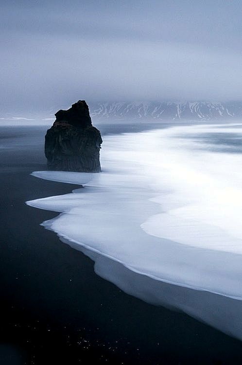 Black Beach, Vik, Ic...