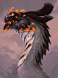 Agate by *Pythosblaze   join us http://pinterest.com/koztar/cg-monsters-creatures/: Inspiration, Creature, Dragons, Mineral Dragon, Art, Agates, Digital Painting, Minerals