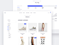 Two more minimalistic layout explorations for this e-commerce project. Preview of the product category page and the order tracking page.

--- 
Bemind - Code is Elegance 
Follow us on: Website / Instagram / Twitter