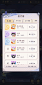 排行榜界面【我的御剑日记】——更多截图，关注贝吉塔王子！