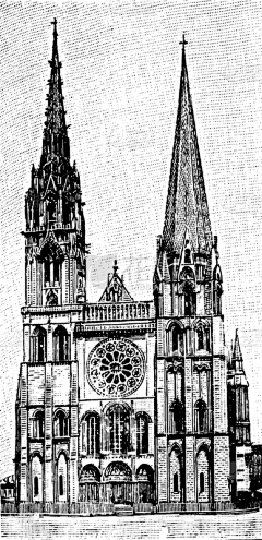 七月廿七采集到复古插画建筑风景类