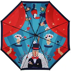 redmini原创设计手绘插画晴雨伞星空遮阳伞女太阳伞三折伞防晒轻-淘宝网