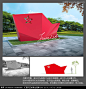 党建雕塑效果图 送3D送平面
