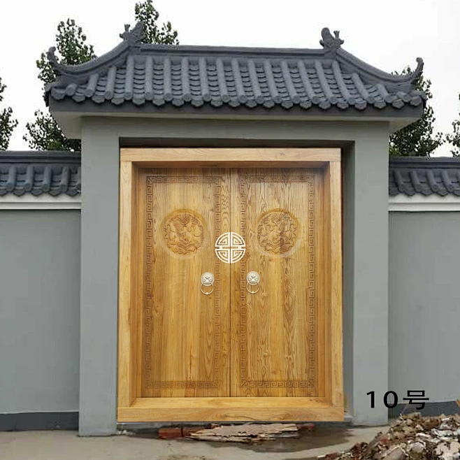 实木仿古中式大门别墅大门老榆木进户门茶楼老式门会所庭院大门-淘宝网-花瓣网