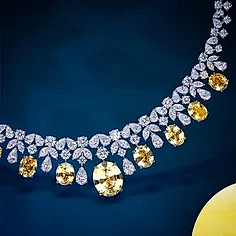 珠宝定制设计采集到彩宝套链、吊坠