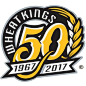 Brandon Wheat Kings Anniversary Logo History