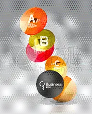 圆形,玻璃,计划书,几何形状,壁纸,模板,现代,阴影,弯曲,联系