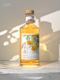果酒包装设计|桂花酒橙子酒包装设计（全）