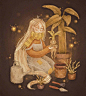 来自插画师 Mori Raito 绘画作品  |  allsketches.com/mori-raito/ ​​​​