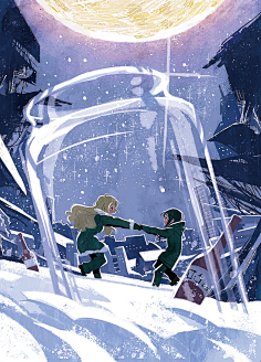 日本插画师joze shimazaki2muke23采集到blue side采集grafolio.