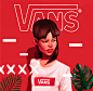 Vans - Faces : Vans isn't longer just a skateboarding brand, is become a broader lifestyle brand. The Old Skool and Classic Vans inspired me to create a series of figures that represent this new lifestyle and also explore new principles, organic and geome