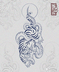 朴拾文化㊣啊馬采集到纹身图案