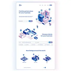 UI设计扁平化2.5D等距办公VR网页插画渐变插图APP设计AI矢量素材-淘宝网