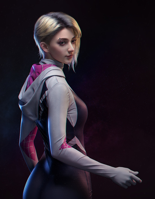 Gwen Stacy, pop cg :...