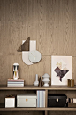 decorar paredes con madera -  Ferm living