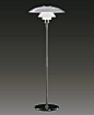 Ph Floor Lamp Designed by Louis Poulsen