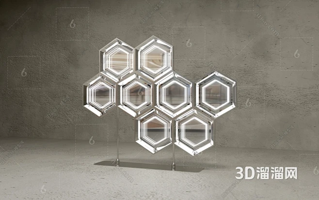 现代美陈3D模型