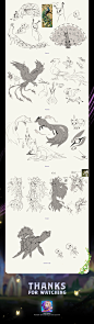 Merge Magic! - Creature Designs : Had the great opportunity to Art Direct this game! Creating the creatures were a lot of fun especially being a huge fan of Pokemon! I hope you like them!