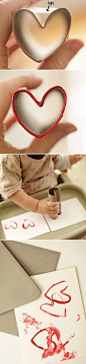 Toilet Paper Roll Stamps | 21 Toilet Paper Roll Craft Ideas