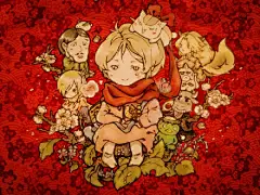 分享一组#夏目友人帐#高清无水印壁纸，画风超赞的，喜欢就收走吧！