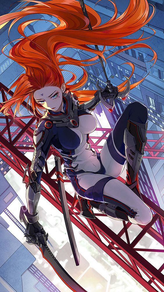 rarts:  Anime girl w...