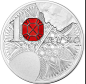法国2014年法兰西魁宝系列1巴卡水晶纪念银币1