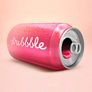 Can of dribbble