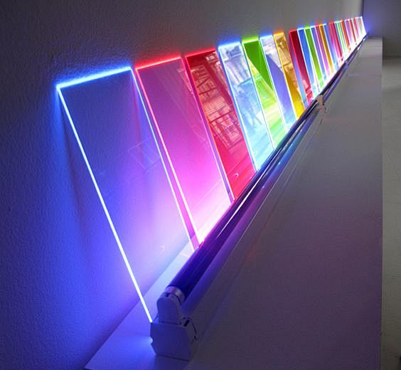 light art. it's real...