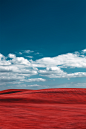 F a s t : Moving landscapes: you move, they move.The only thing fixed, in this series of images, is the sky and the clouds that dominate it.Bright and pushed colors, determine the separation between what is still and what moves.