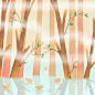 风景 #插画# #壁纸# #水彩# #小清新# #森林# #治愈系#
