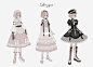 【未出】Lolita#011 : #lolita  #吃我一波Lolita安利  #Lolita  #lolita原创设计  #画画 #设计