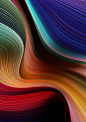 Gradient Flow Lines on Behance