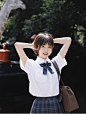 JK制服写真_人像_POCO摄影,时尚写真,少女写真,居家写真修图师