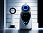 Intelligent robot housekeeper : Intelligent robot housekeeperThe integration of three technologies of automation, informatization and intellectualization is to be able to issue instructions actively and then complete.With independent movement, voice video