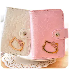 默默爱&amp;hearts;甜美必备hello kitty可爱女式多卡位信用卡包 高档名片夹