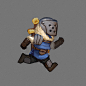 Knight Run Animation, Mathias Vera Toro : small animations for the knight