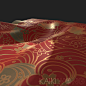 Substance Test-Japanese Jacquard Set_MultiColour, Kaiki Wong : I'm not a purist when it comes to Substance Designer, so instead of creating prints within SD,  I wanted to create something that would be more efficient for me to use in my creative process, 