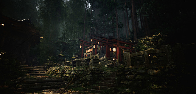 Forest Shrine(UE4)