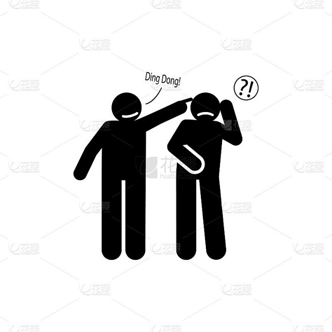 烦人，麻烦，激怒，男人偶像。消极字符特征图标元素。优质的图形设计图标。标志和符号收集图标的网站