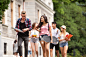 Group of attractive teenage students walking to university. by Jozef Polc on 500px