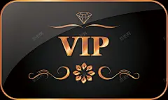 时尚简约商务金色VIP卡片模板矢量图 金色VIP 高清背景 背景 设计图片 免费下载 页面网页 平面电商 创意素材