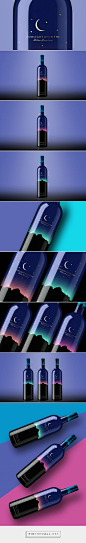 Moolight Up On The Helan Mountain Wine packaging designed by Pesign Design - <a class="text-meta meta-link" rel="nofollow" href="http://www.packagingoftheworld.com/2015/08/moolight-up-on-helan-mountain.html" title="ht