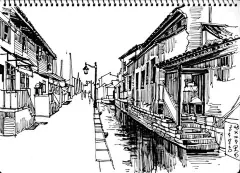 粟悲钢笔画·浙江绍兴_钢笔画吧_百度贴吧