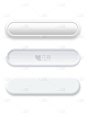 通用简约椭圆基础按钮元素